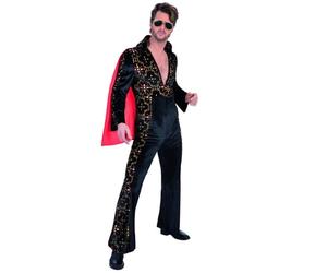 Smiffys Elvis Nero Strass Costume
