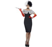 Smiffys Evil Madame Costume, Black (Size M)