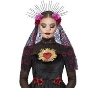Smiffys Deluxe Sunburst Day of the Dead Headband