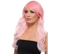 Fever Fashion Ombre Wig Wavy Long Pink 48891