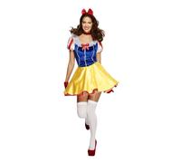 Smiffys Fever Fairytale Costume, with Dress, Blue (Size S)