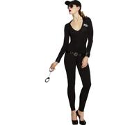 Fbi Police Donna Costume Donna Poliziotto Ufficiale Uniforme Costume Nuovo