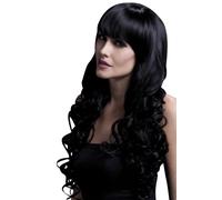 Smiffys Fever Isabelle Wig, Black
