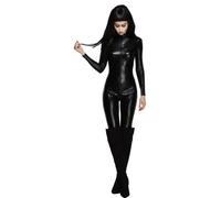 Smiffys Fever Miss Whiplash Costume, Black (Size XS)