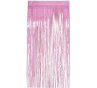 Smiffys Fondale per tende in lamina olografica, rosa, 91x244 cm / 36x96 pollici
