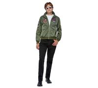 SMIFFYS Giacca bomber di Maverick in Top Gun, con distintivi applique