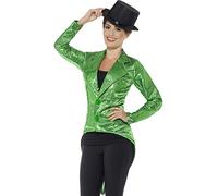 SMIFFYS Giacca frac con paillette, verde, da donna
