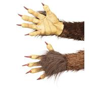 Halloween Costume Krampus Lupo Mannaro Mani Beast Monster Guanti Da Smiffys