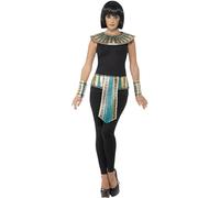 Unisex Adulti Oro Egiziano Reale Accessory Kit Egitto Faraone Regina