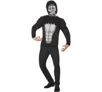 SMIFFYS Kit istantaneo da gorilla economico, nero, con parte superiore e maschera