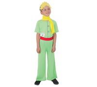 Smiffys Le Petit Prince - Costume tutto in uno per bambini, con cintura, fascia in feltro e sciarpa, licenza ufficiale Le Petit Prince, vestito per feste per bambini, con dettaglio stampato con