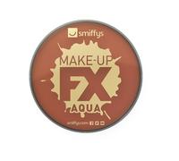 SMIFFYS Make-Up della Smiffy FX, acqua Viso e Body Paint, marrone chiaro, a base d'acqua, 16ml