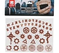 Smiffys Make-Up FX Trasferimenti Tattoo Satanici Halloween, Accessorio