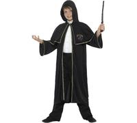 SMIFFYS Mantello da Mago, nero Halloween