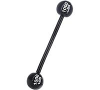 Smiffys Manubrio gonfiabile, Nero, 120 cm / 47 pollici Halloween, Carnevale