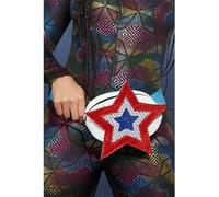 Smiffys Marsupio stella americana glitterata Fever Halloween