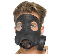 SMIFFYS Maschera anti-gas, nero, Lattice