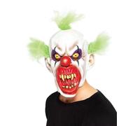 Smiffys Maschera Clown Sinistro, Copritesta, Lattice Halloween