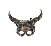 Smiffys Maschera da diavolo deluxe con led che si illuminano