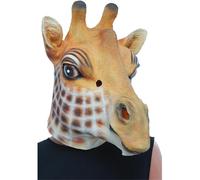 Realistico Giraffa Maschera - Perfetto per Divertimento,Costume Wildlife Ventole