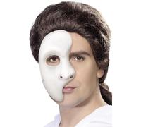 Smiffy's Maschera Fantasma Mezzo Viso