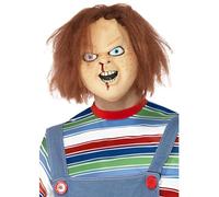 Halloween Costume Autorizzato Bambini Play 2 Chucky Maschera con Capelli By