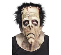 Adulti Frankenstein Monster Horror Gomma Maschera Intera Halloween Cinema