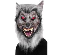 Smiffys Maschera Lupo Predatore, Copritesta, Lattice