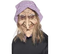 Adulti Vecchia Strega Halloween Raccapricciante Spaventosa TV Film Tema Overhead