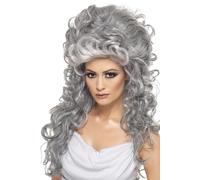 Grigio Medeia Strega Parrucca Alveare Adulti Donna Smiffys Costume Halloween