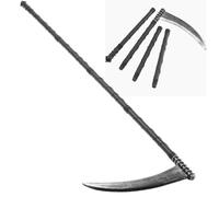 Smiffys Mietitrice Grim Reaper Set 6 Pezzi Prop Halloween Estensibile 138cm
