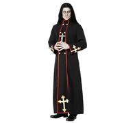 Smiffys Ministro della Death Costume, nero