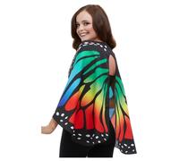 Per Adulto Monarch Butterfly Fabric Wings Carnival Festival Accessorio Vestito