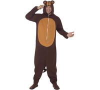 Smiffys Monkey Costume, Brown (Size L)