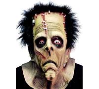 Adulti Frankenstein Monster Horror Gomma Maschera Intera Halloween Cinema
