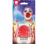 SMIFFYS Naso da clown, rosso, Spugna