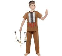 SMIFFYS Native American Inspired Warrior Costume Maschere Bambini e ragazzi (Pacco da 1)