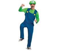 DISGUISE Luigi Classic Costume, Verde, M Bambini e Ragazzi