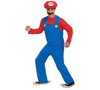 Smiffys Nintendo Super Mario Brothers Mario Classic (Size 38-40)