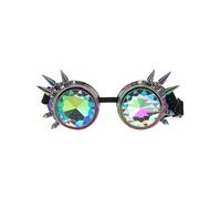 Smiffys Occhiali da sole Fever caleidoscopio arcobaleno