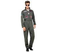 Smiffys Officially Licensed Top Gun Deluxe Male Costume