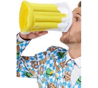 Smiffys Oktoberfest Inflatable Stein,Yellow