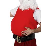 Smiffys Pancia finta di Babbo Natale, Rosso Halloween