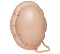 SMIFFYS Pancione di Babbo Natale gonfiabile, Rosso, 90cm/35in