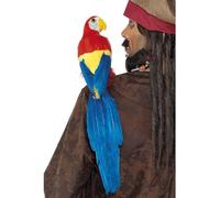 SMIFFYS Pappagallo 50cm / 20in con supporto elastico Halloween