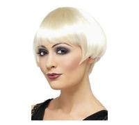 Smiffy's - Parrucca a caschetto, stile ragazza degli anni '20