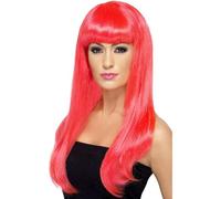 Babelicious Ondulate Lunghe Parrucca Glamour Adulto Costume da Donna Accessorio