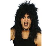 Smiffys Parrucca Costume Adulto Rocker Anni 80, One Size