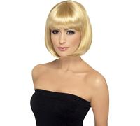 Parrucca Bionda Partyrama Costume Da Festa Anni 20 Flapper Accessorio Per Adulti