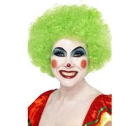 SMIFFYS Parrucca da clown pazzo, arancione, 120g